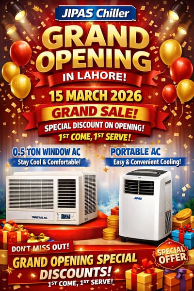 0.5 Ton Windows AC Portable AC JIPAS CHILLER