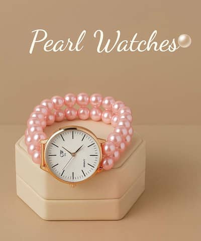 women Pearl watch
