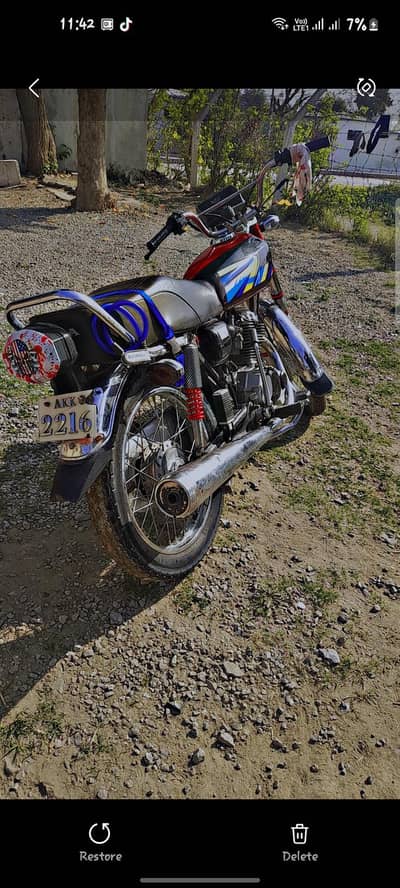 Honda CG 125 Modal 2012