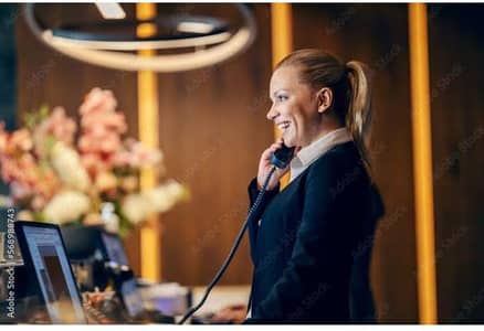 Female's Receptionist And Assistant ki need h