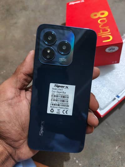 Sparx Ultra 8 – 8GB RAM / 128GB Storage | Box + Charger | Like New