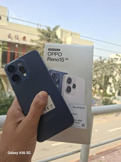 Oppo Reno 15 5G 12/256 open box color below
