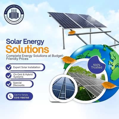 Solar service | solar batteries | solar panals | installation service