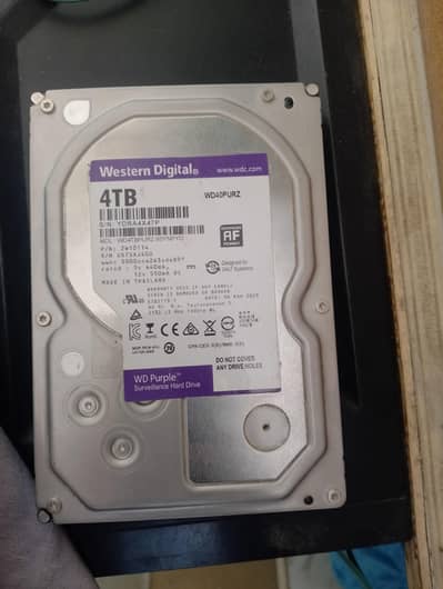 4TB hard drive disk