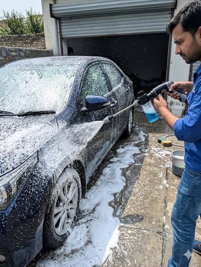 high pressure car wash sprayer foam gun