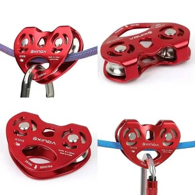 Zipline pulleys | Double pulley =13mm |kids swing |kids julha|Climbers