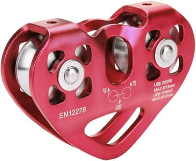 Zipline pulleys | Double pulley =13mm |kids swing |kids julha|Climbers