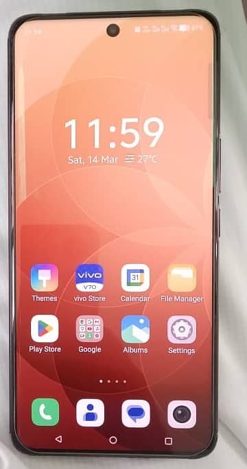 Vivo V60 5G with 10 month's warranty
