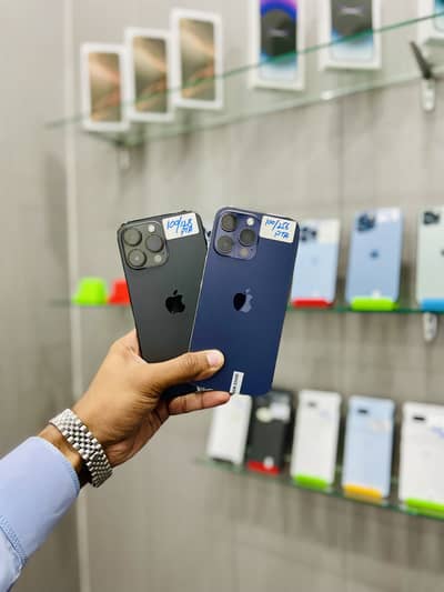 I phone 14 pro max 100BH 256 gb 128 gb pta approved