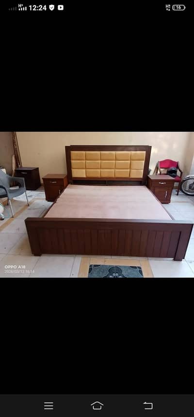 wooden bed side tables