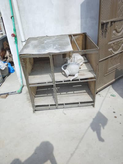 pinjra3/3 kah ha height bhii 3 feet ha sidao pah fiber laghii ha