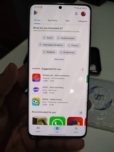 Samsung Galaxy S20 Plus - 8GB/128GB - 10/10 Condition