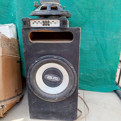 Kenwood Speakers Woofers Amp