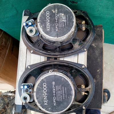Kenwood Speakers Woofers Amp
