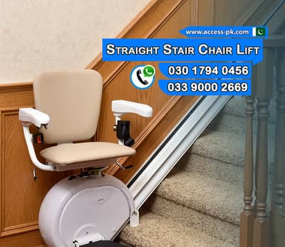 Straight & Curved Stair Chair Lift / Repair & Installation Services