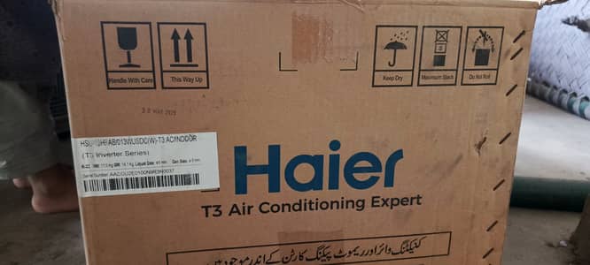 Haier T3 Inverter AC 1 Ton – Brand New- one season used