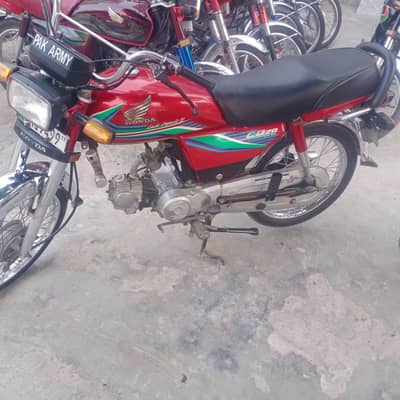 Honda CD 70cc Bike New condition