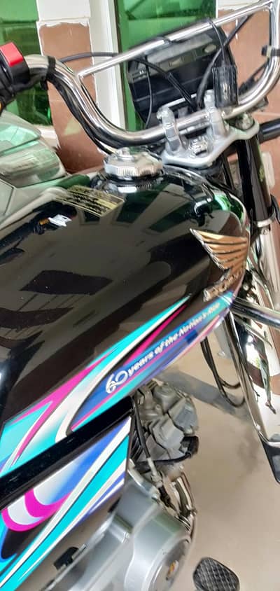 Honda CD 70 2024 model for sale in cleanest condition