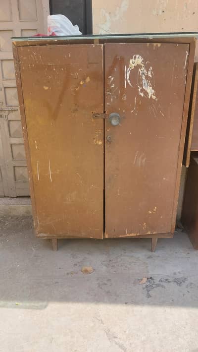 old wardrobe wooden
