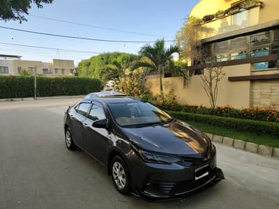 TOYOTA COROLLA GLI AUTO 1.3cc MODEL 2018 ORIGINAL GUN METALLIC COLOR