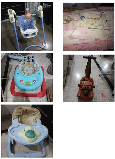 Swings and Walkers are available for sale