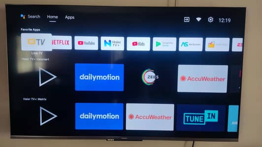 Haier 50" S5 Series Android Smart TV – 4K UHD | Excellent Condition