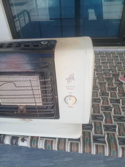 Canon gas heater