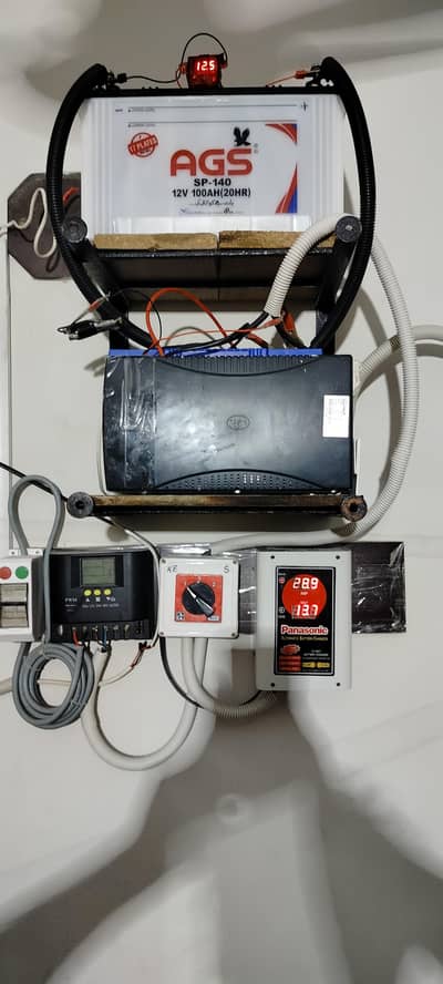 0.5 KW SOLAR SYSTEM USED