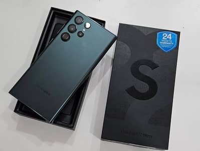 Samsung Galaxy S22 Ultra 12/512 Complete Box Urgent Sale Connect Wtp