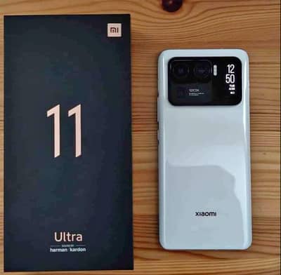 xiaomi mi 11 ultra 12 GB 256 GB PTA approed 0319=7676=623 my WhatsApp