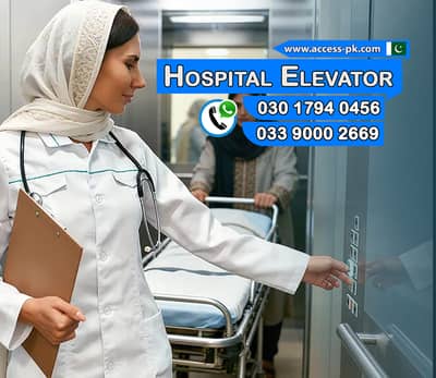 Hospital Elevator / Lift Installation / lifts for Healthcare Center