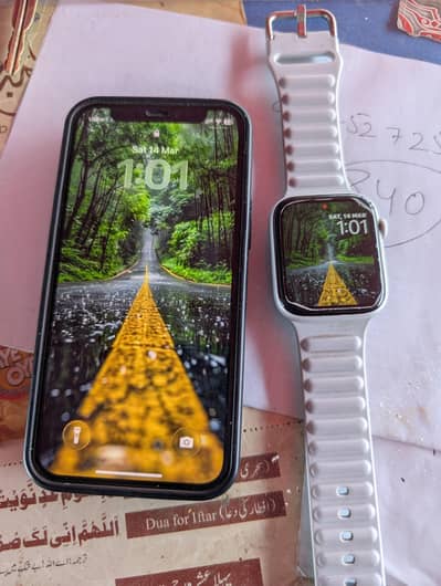 iphone 12 mini pta approve with watch and airports