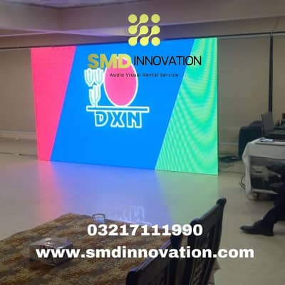 Projector, SMD Screen, Sound System & Karaoke Rental Services Karachi