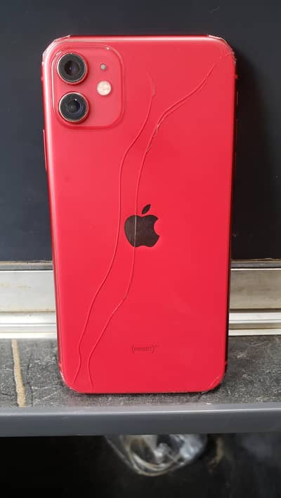 Iphone 11 64gb face id issue back break 84 health orgnl not bost batte