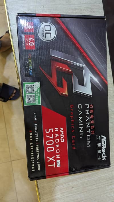 RX 5700 XT 8GB Gaming Graphics Card – urgent sell