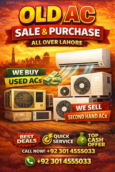 Sale yout old Ac | window Ac | Split Ac | Dc inverter | Portable Ac