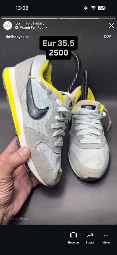 imported Branded Preloved used shoes medium size