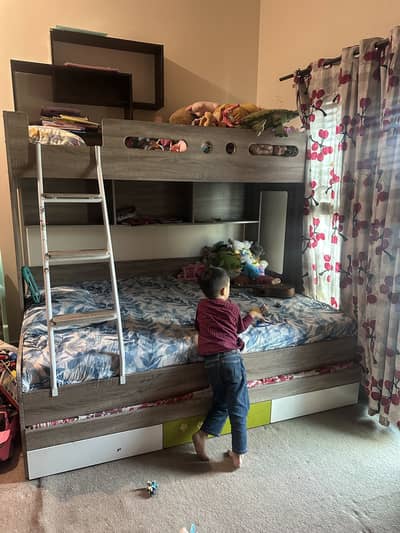 3 tier bunk bed