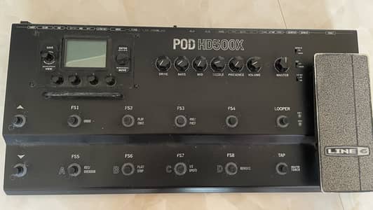 Line 6 POD HD500X Multieffects processor For Sale