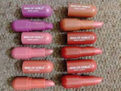 /Matte Lipstick/ Pack of 6/ Multicolor/ High Pigment/ /