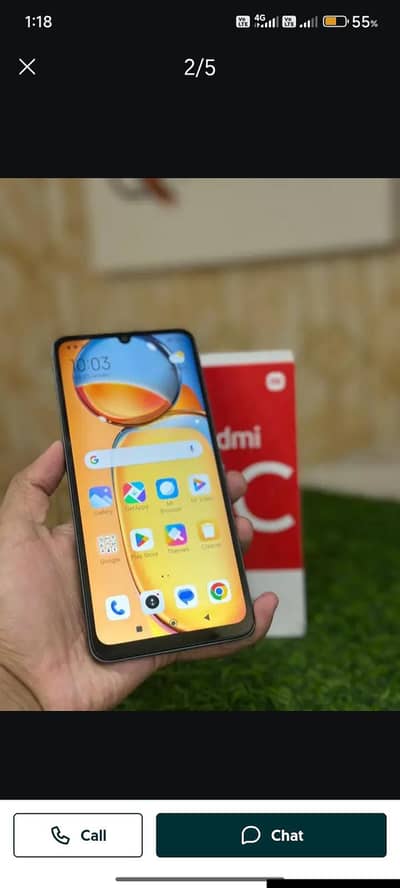 Redmi 13C Mobile 6/128 with box