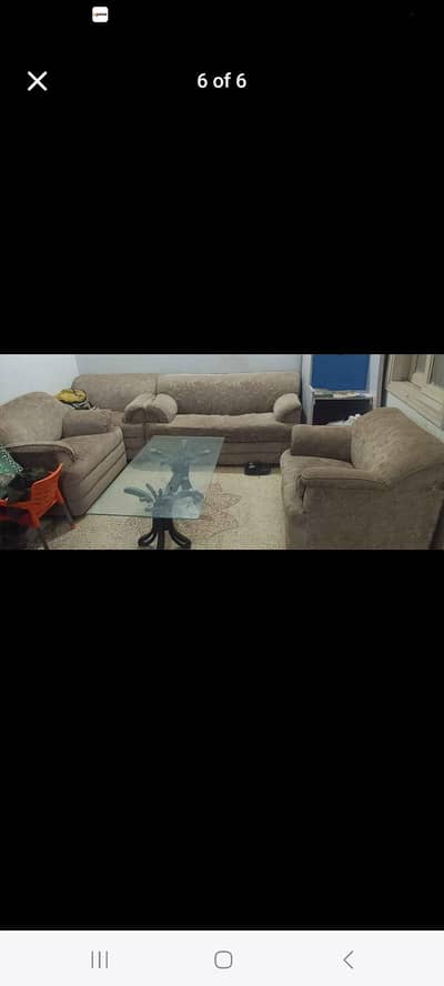 FIVE SEATER SOFA SET LIKE NEW CONDITION