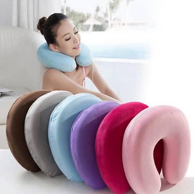 Travel Neck Pillow Portable Lightweight Comfortable cash on delivery