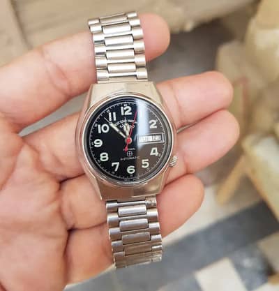 Swiss made automatic watch by West End company