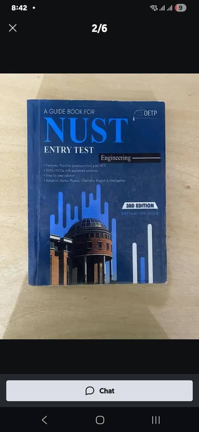 NUST NET PREPARATION BOOKS