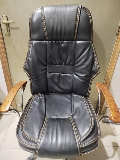 executive table and chair