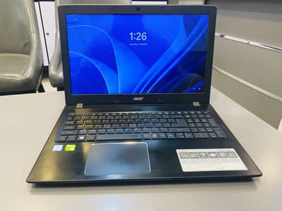 Acer Aspire E15 E576G  i5 8th gen With Numpad and 2GB GPU