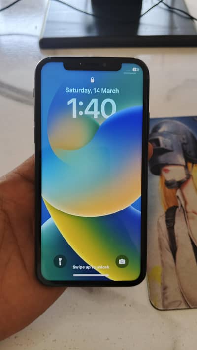 iphone X 256GB 2 month sim time Factory unlocked