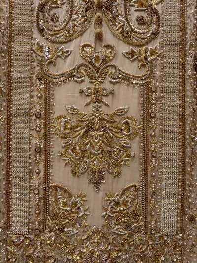 Faraz Manan inspired heavy gold shirt, ready to wear