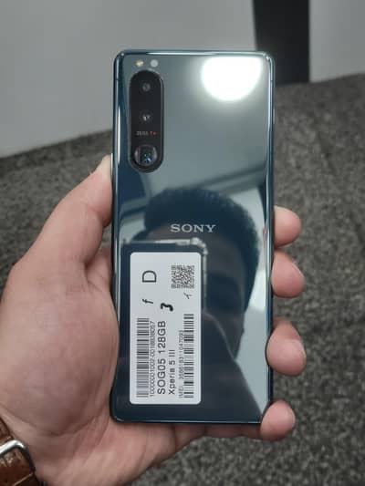 sony xperia 5 mark 3 non pta finger off  3line